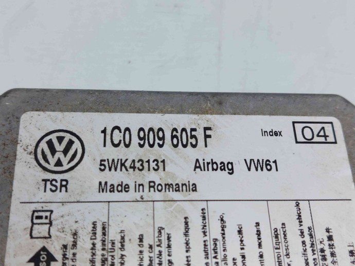 Calculator airbag Skoda Fabia 2 Combi (5J, 545) [Fabr 2007-2014] 1C0909605F  