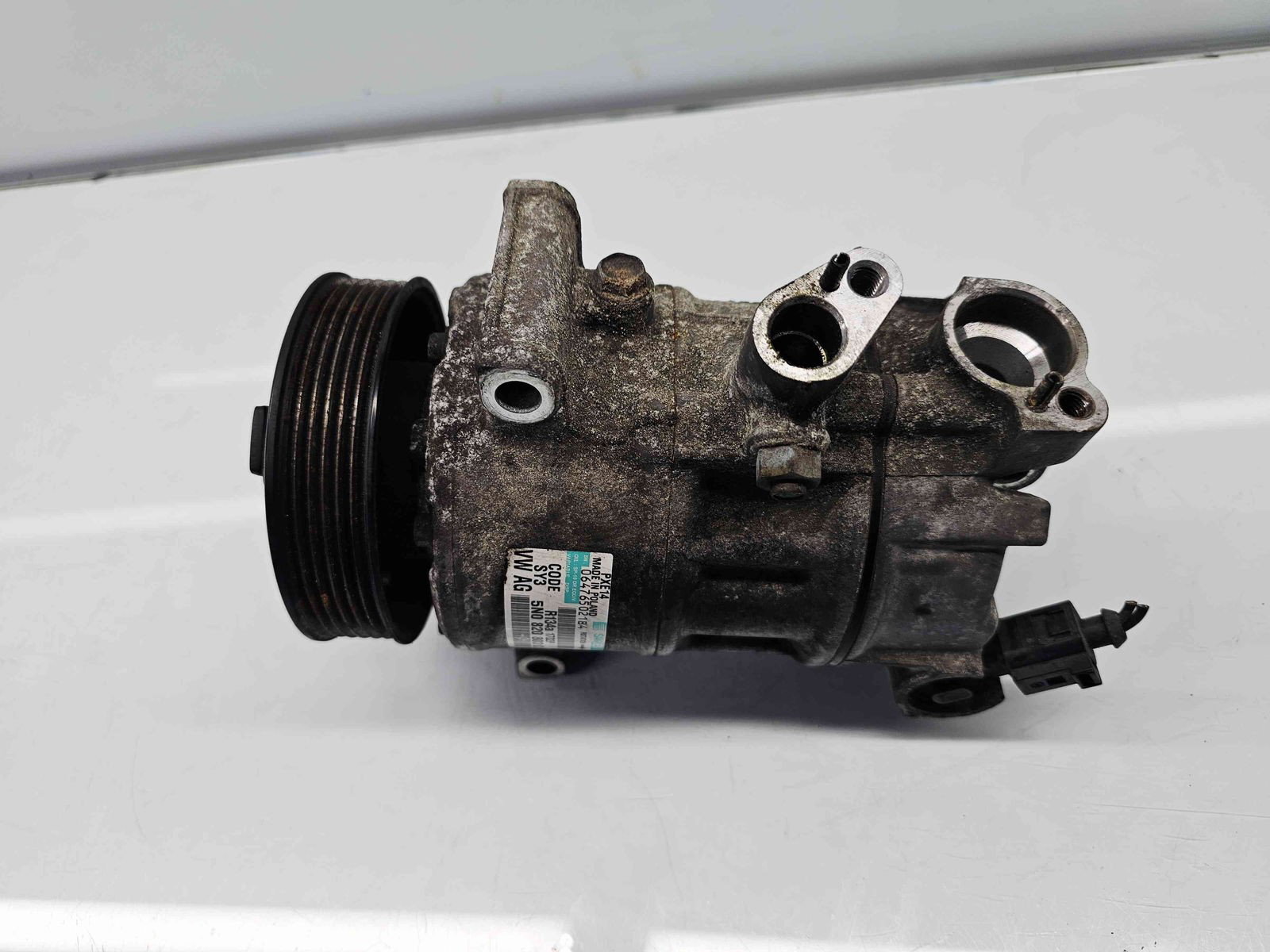 Compresor clima Volkswagen Passat B6 (3C2) [Fabr 2005-2010] 5N0820803C 2.0 TDI CEGA 125KW / 170CP - imagine 5