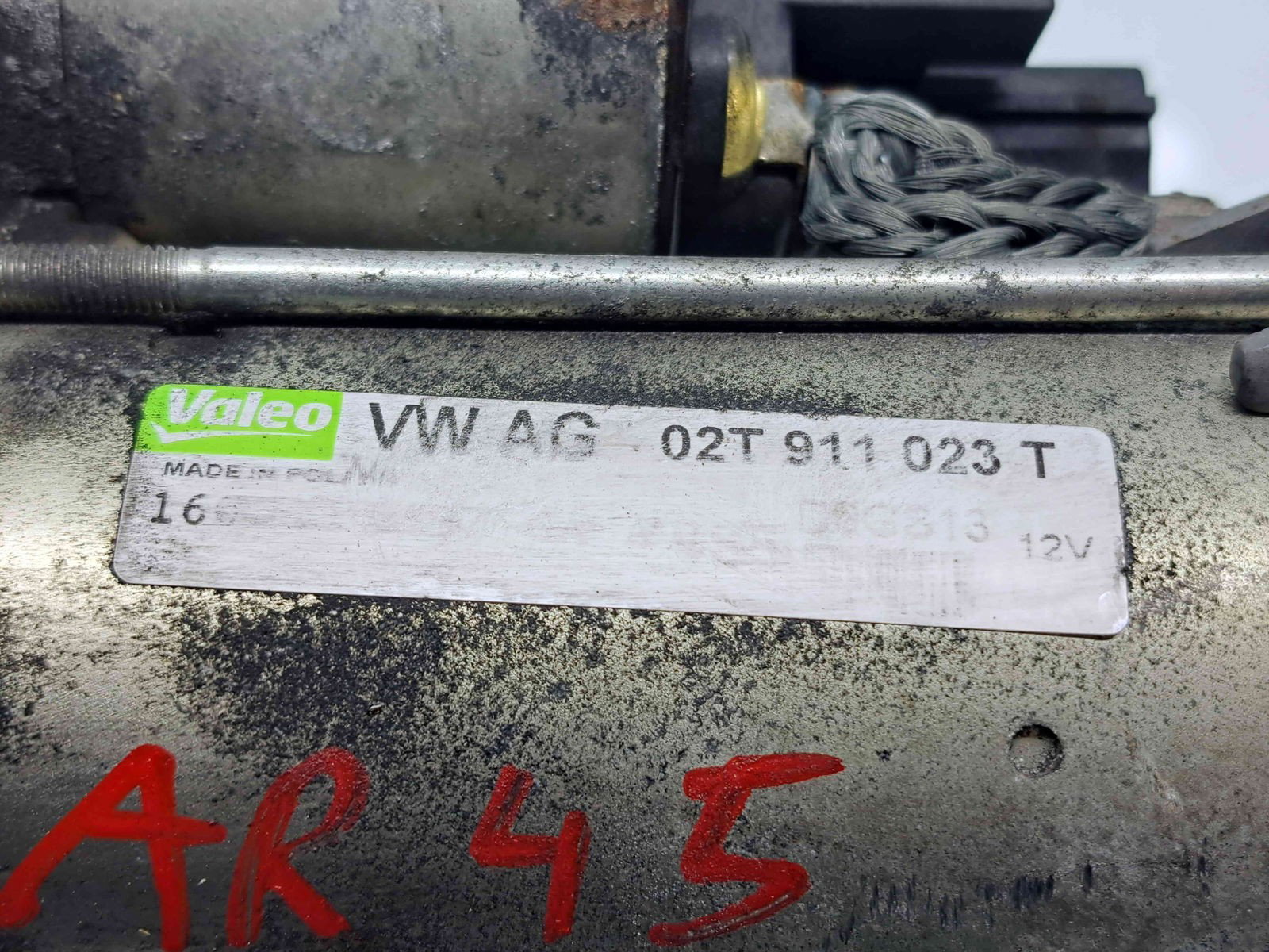 Electromotor 10 dinti Volkswagen Touran (1T1, 1T2) [Fabr 2003-2010] 02T911023T 1.6 Benz BSE75KW / 102CP - imagine 5