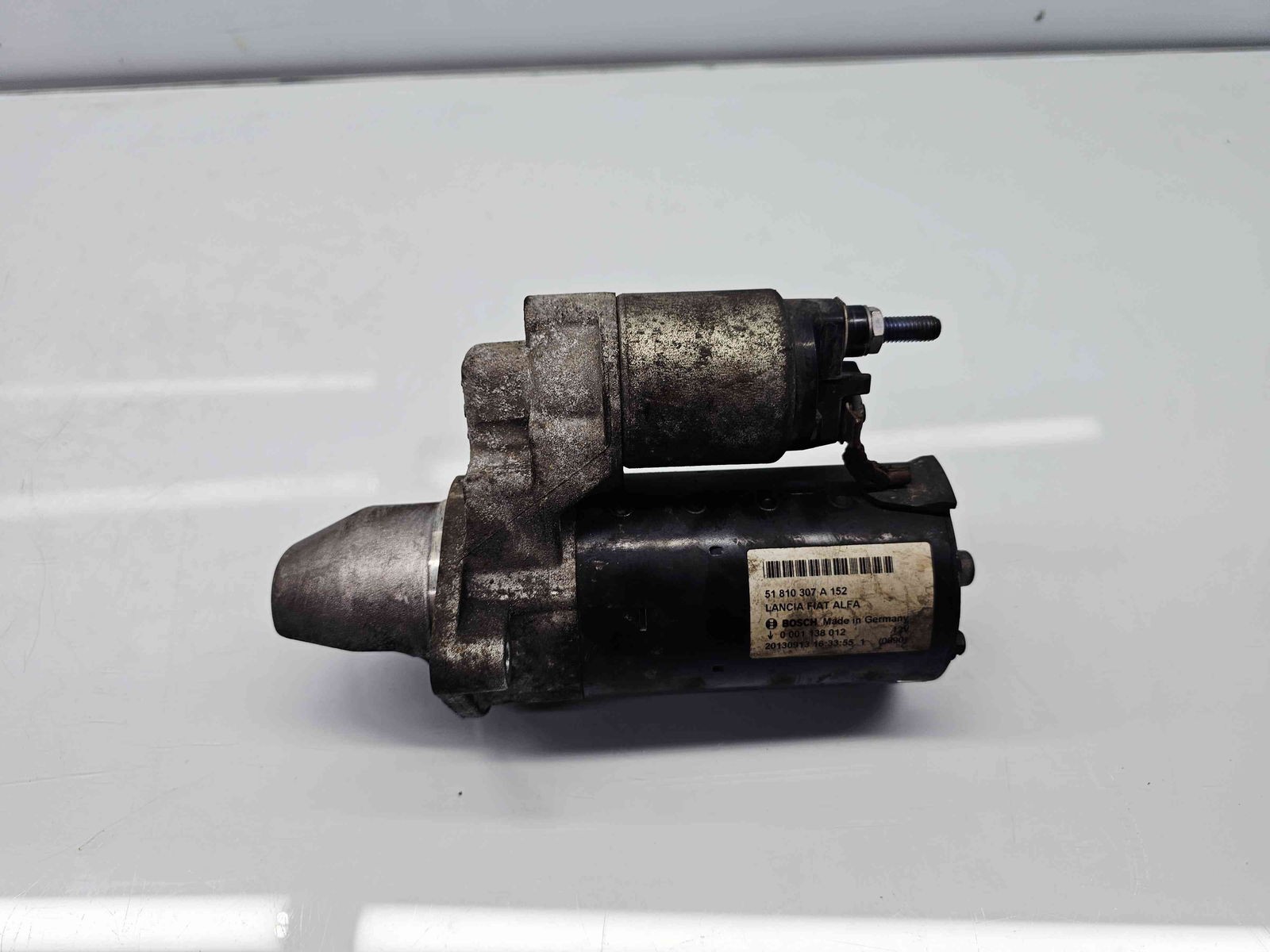 Electromotor 10 dinti PEUGEOT Bipper (AA) [Fabr 2008-2014] 51810307A 1.3 199B400062KW / 85CP - imagine 1