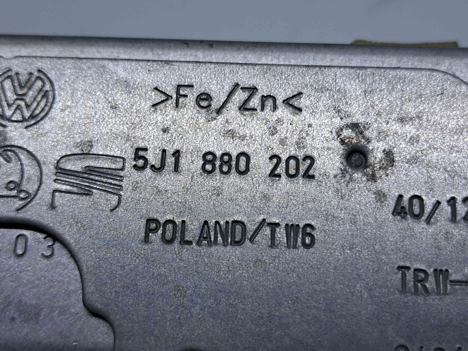 Airbag pasager Skoda Fabia 2 (5J, 542) [Fabr 2007-2014] 5J1880202 - imagine 4