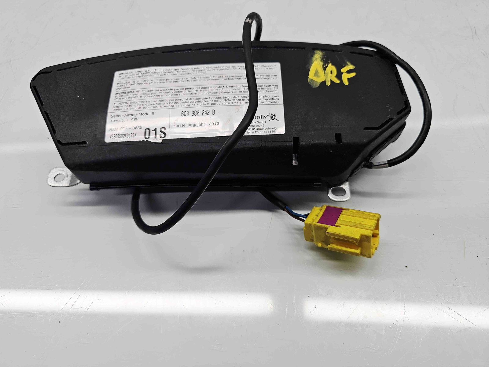 Airbag scaun dreapta Skoda Fabia 2 (5J, 542) [Fabr 2007-2014] 6Q0880242B - imagine 4