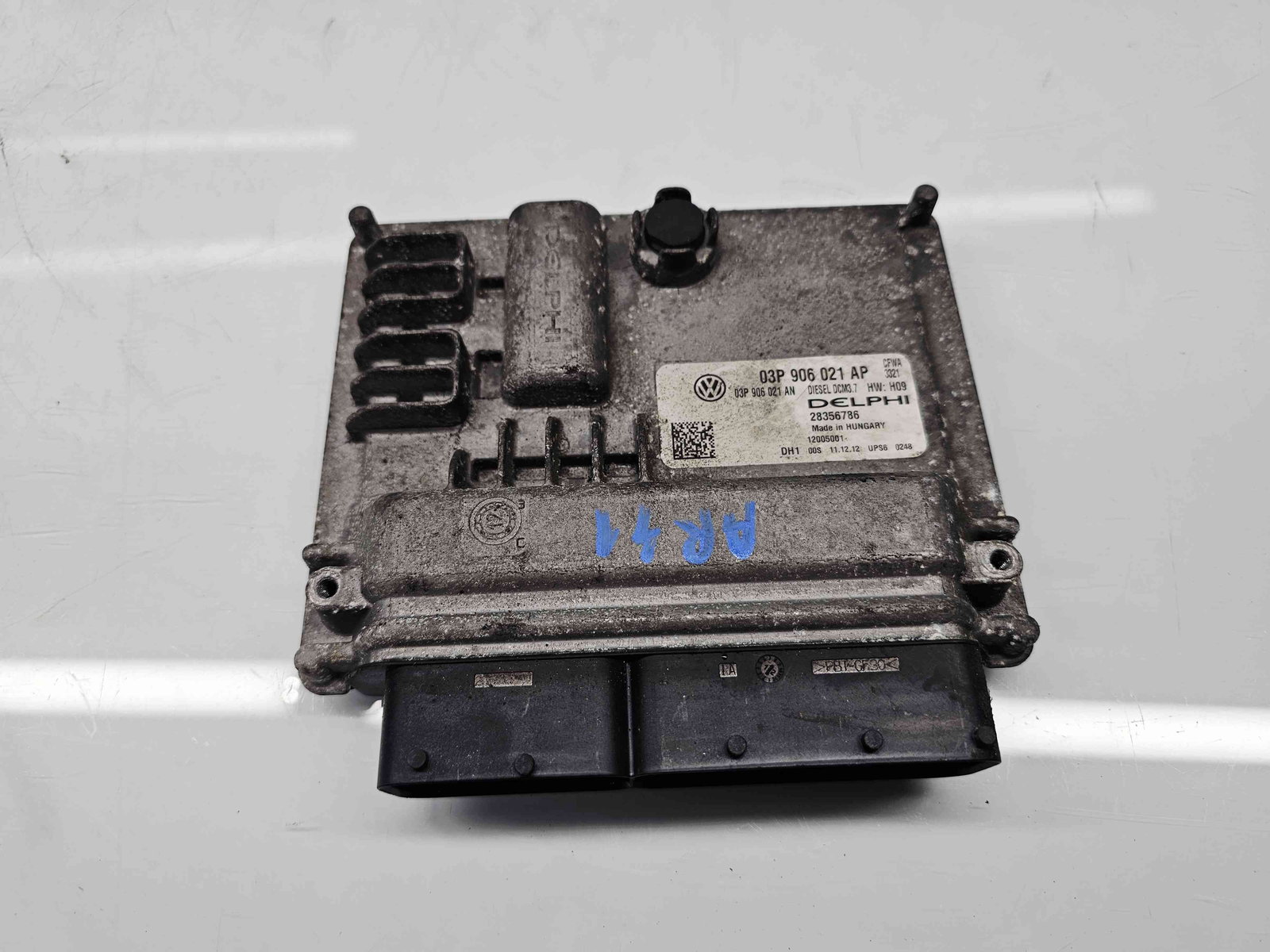 Calculator motor ECU Skoda Fabia 2 (5J, 542) [Fabr 2007-2014] 03P906021AP 1.2 TDI CFWA 55KW / 75CP - imagine 1