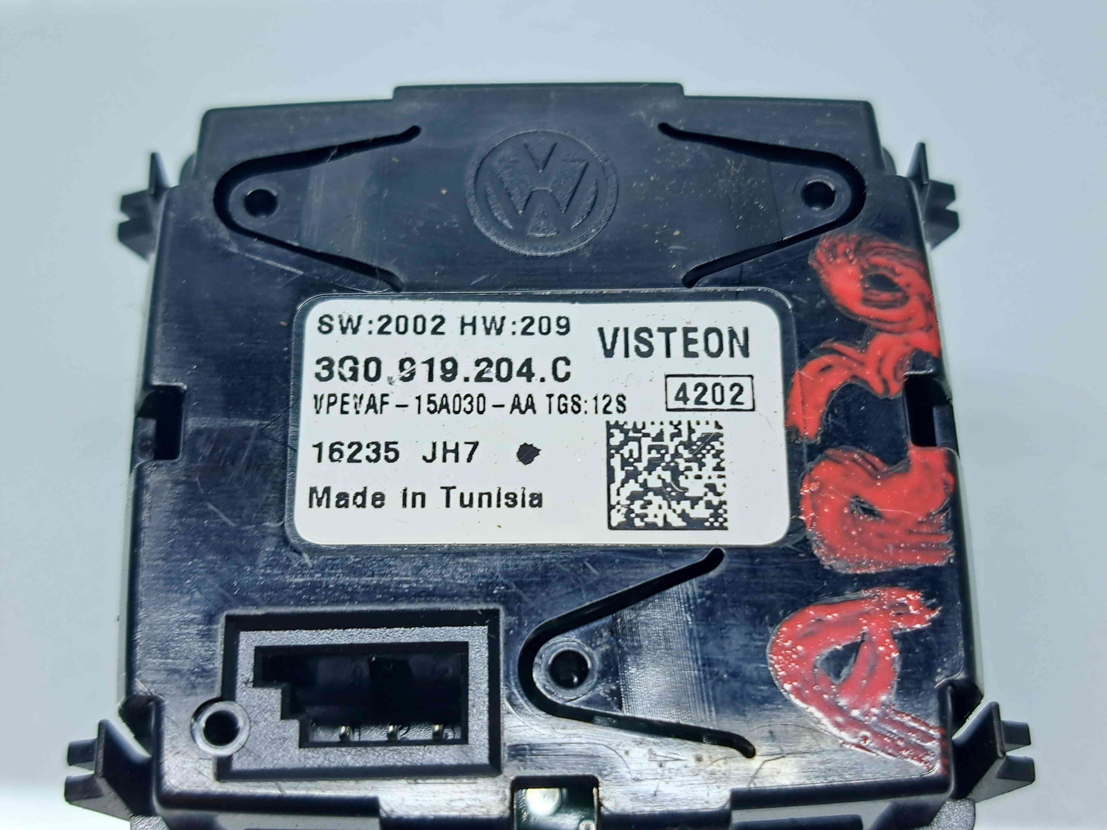 Ceas bord Volkswagen Passat B8 Variant (3G5) [Fabr 2015-prezent] 3G09129204C - imagine 3