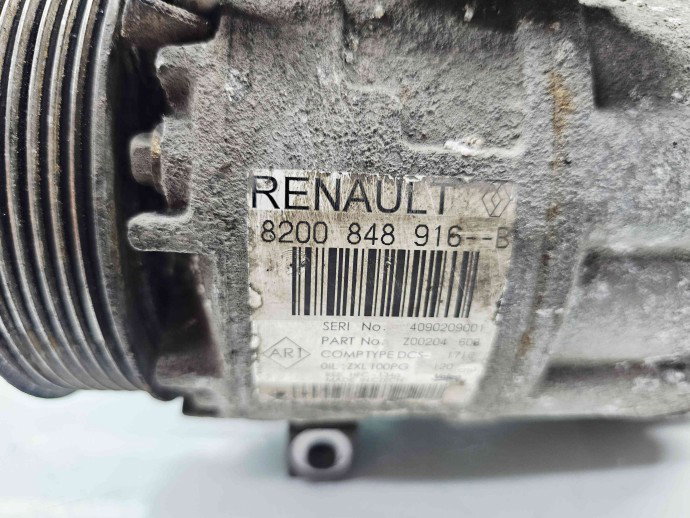 Compresor clima Opel Movano B F3500 (L2 H2) [Fabr 2010-2022] 8200848916-B 2.3 dCi M9T-870 96KW / 130CP