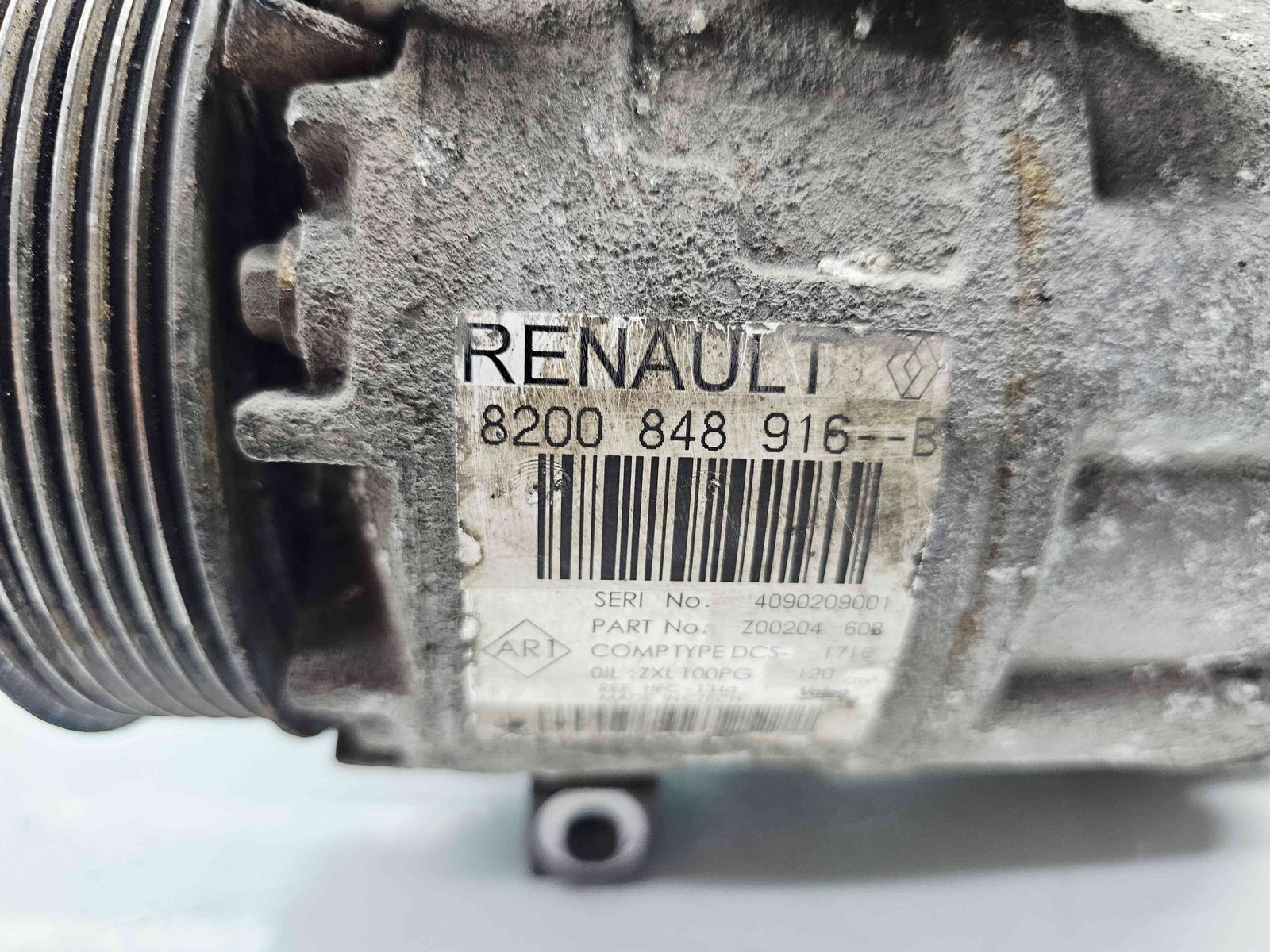 Compresor clima Opel Movano B F3500 (L2 H2) [Fabr 2010-2022] 8200848916-B 2.3 dCi M9T-870 96KW / 130CP - imagine 2