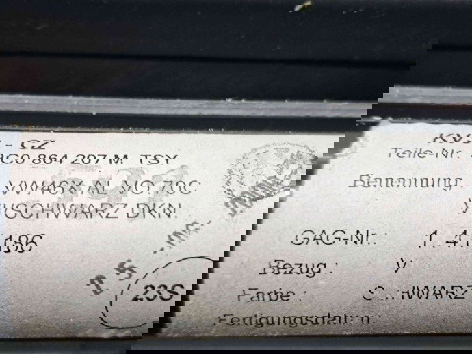  Cotiera Volkswagen Passat B6 (3C2) [Fabr 2005-2010] 3C0864207M