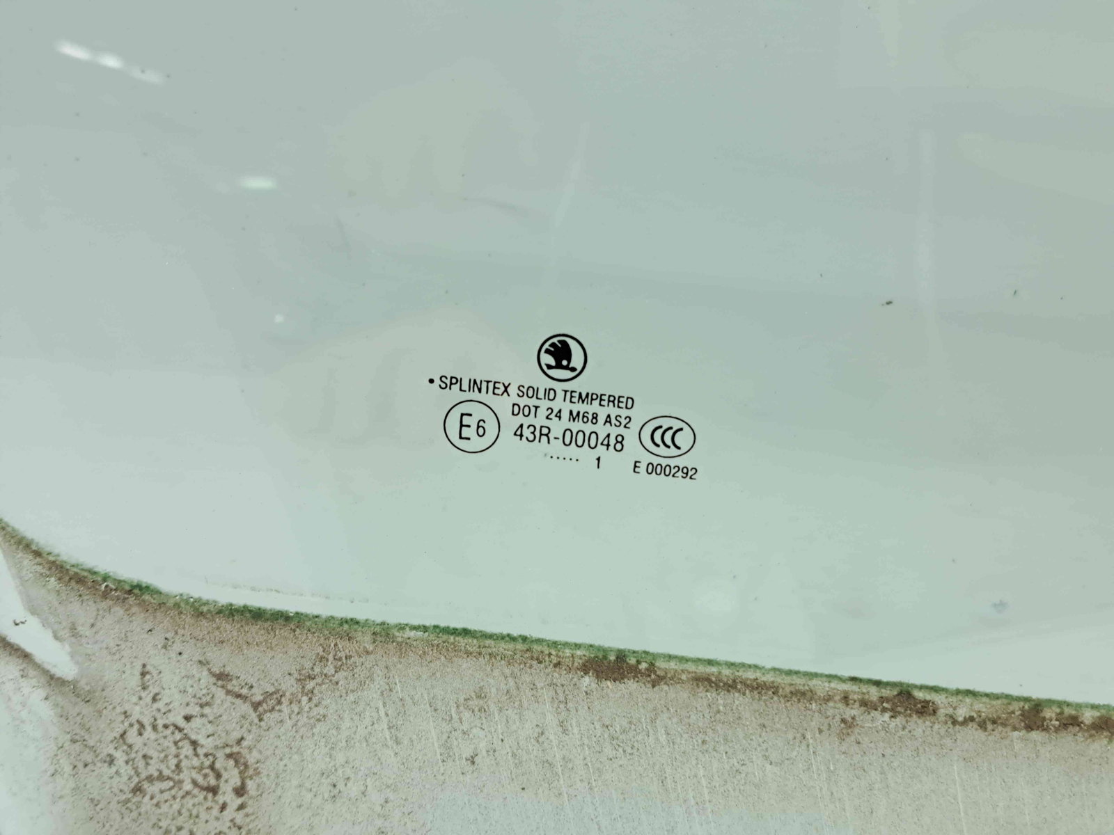 Geam usa dreapta fata Skoda Octavia 2 Combi (1Z5) [Fabr 2004-2013] Facelift OEM - imagine 2