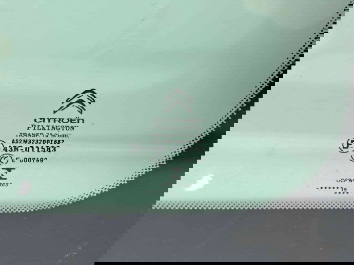 Geam usa dreapta spate Citroen C4 Cactus [Fabr 2014-2017] OEM