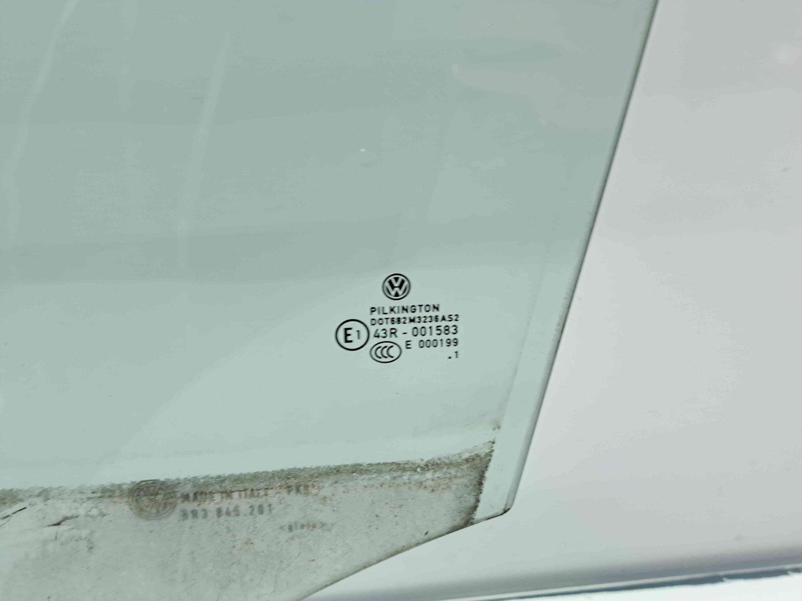 Geam usa stanga fata Volkswagen Polo (6R) [Fabr 2009-2016] OEM - imagine 2