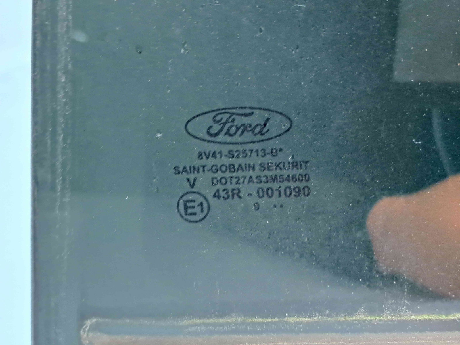 Geam usa stanga spate Ford Kuga I [Fabr 2008-2012] OEM - imagine 2