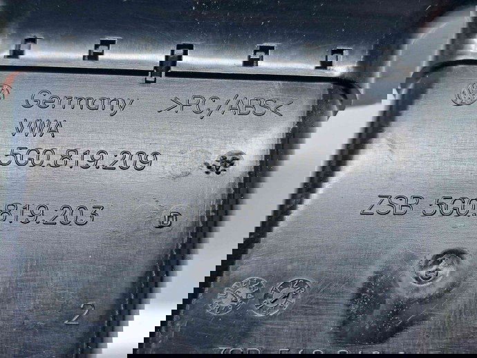  Grila aerisire spate Volkswagen Golf 7 (5G) [Fabr 2014-prezent] 5G0819209