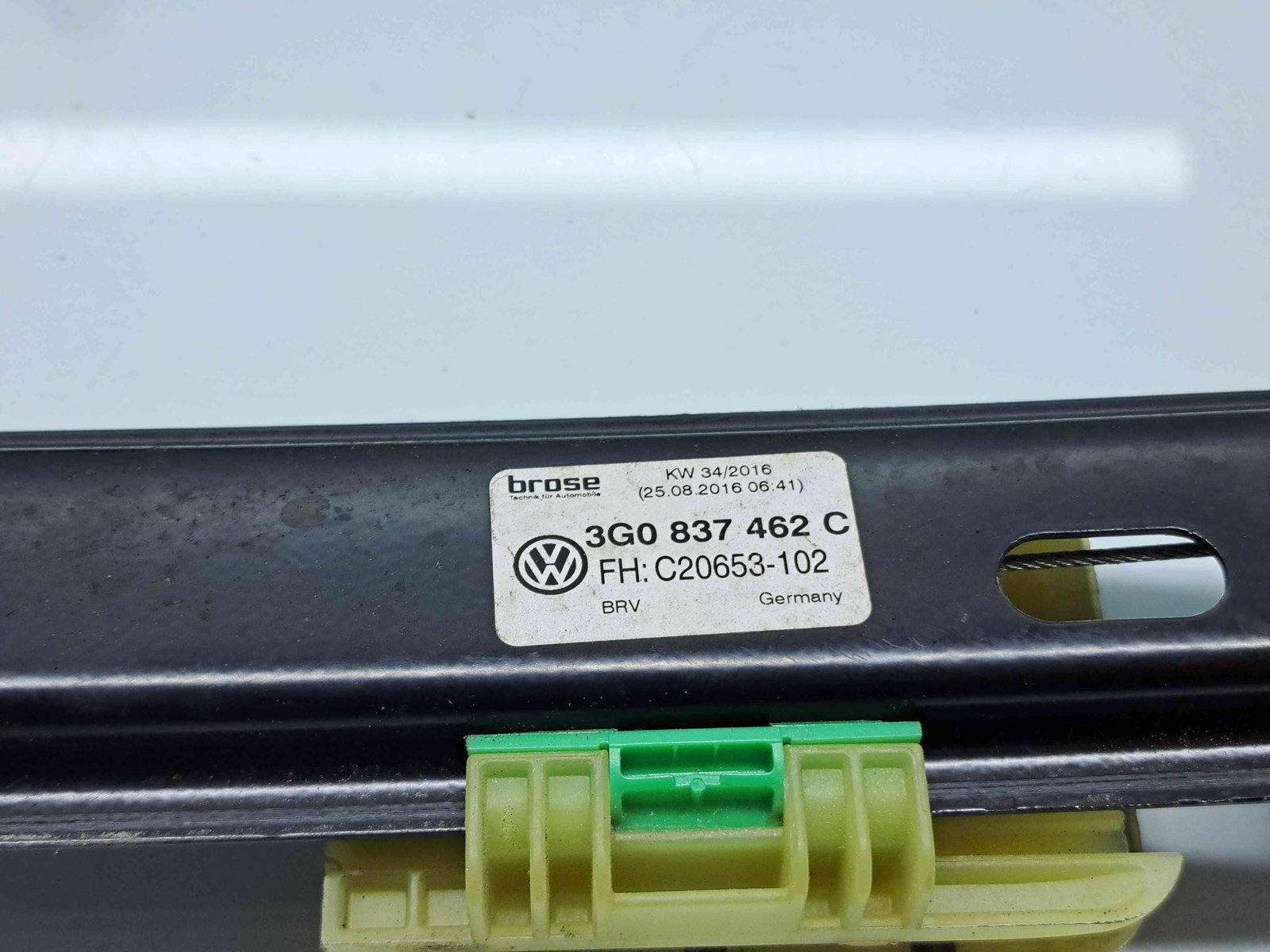 Macara electrica geam dreapta fata Volkswagen Passat B8 Variant (3G5) [Fabr 2015-prezent] 3G0837462C - imagine 3