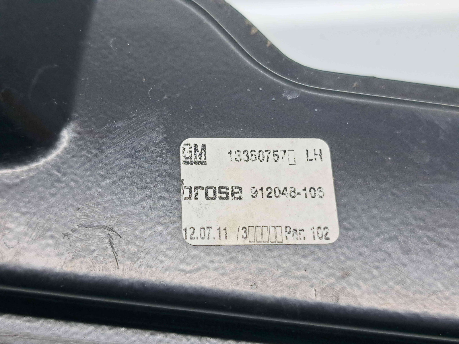 Macara electrica geam stanga fata Opel Astra J [Fabr 2009-2015] 13350757 - imagine 2