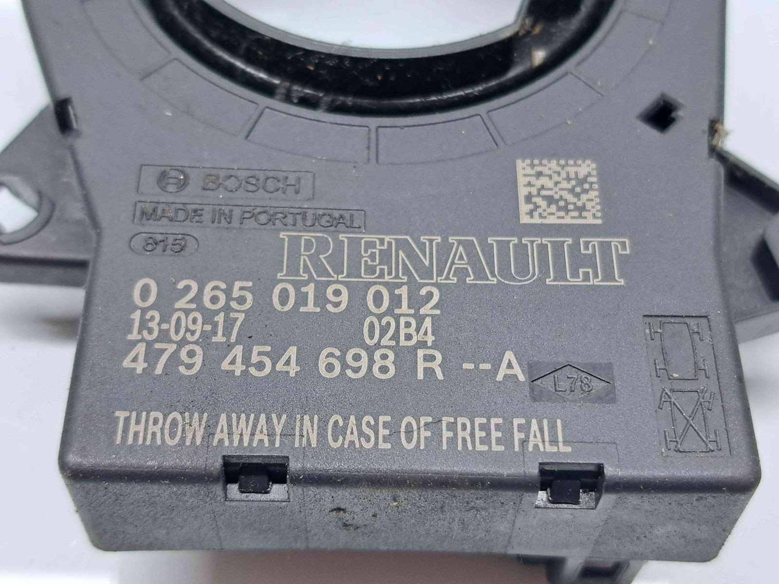 Senzor unghi volan Renault Clio 4 [Fabr 2012-prezent] 479454698R - imagine 4