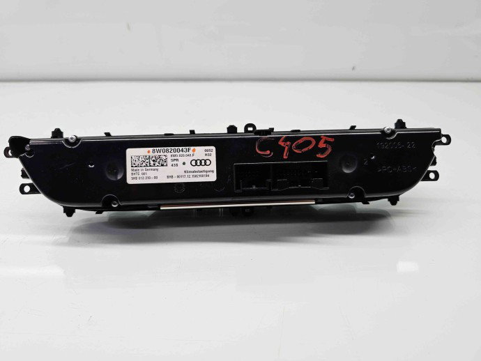  Panou comanda clima  AUDI A5 Sportback (F5A, 9T) [Fabr 2016-prezent] 8W0820043F