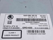  Radio CD Skoda Fabia 2 (5J, 542) [Fabr 2007-2014] 5J0035161D
