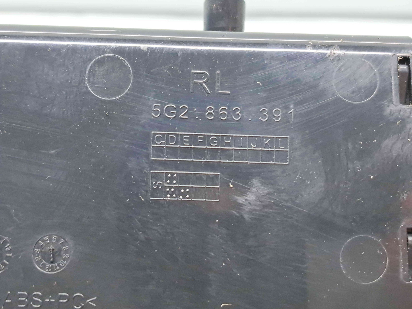 Scrumiera Volkswagen Golf 7 (5G) [Fabr 2014-prezent] 5G2863391 - imagine 5