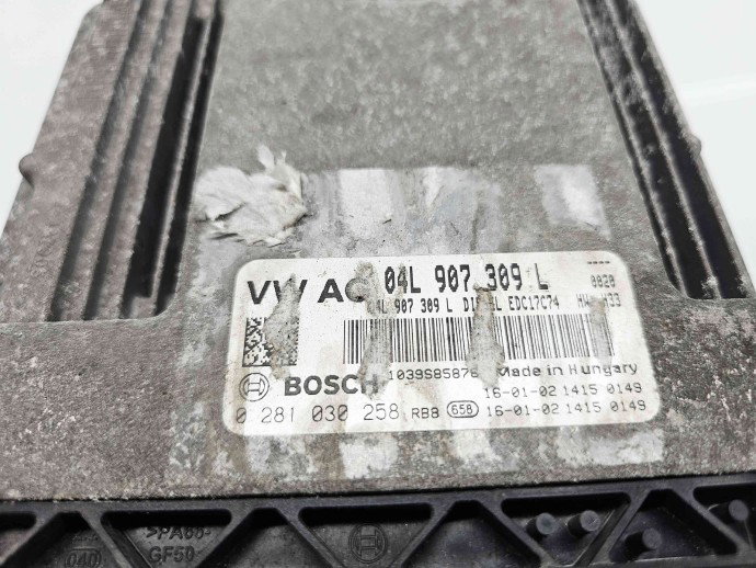 Calculator motor ECU AUDI A5 Sportback (F5A, 9T) [Fabr 2016-prezent] 04L907309L 2.0 TDI DETA 140KW / 190CP