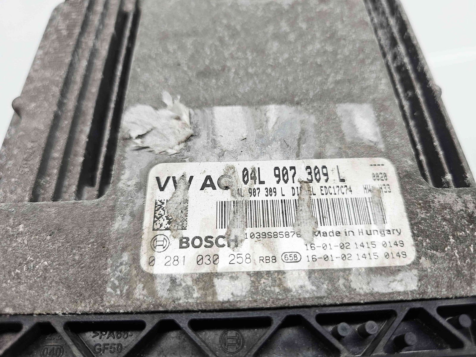 Calculator motor ECU AUDI A5 Sportback (F5A, 9T) [Fabr 2016-prezent] 04L907309L 2.0 TDI DETA 140KW / 190CP - imagine 3