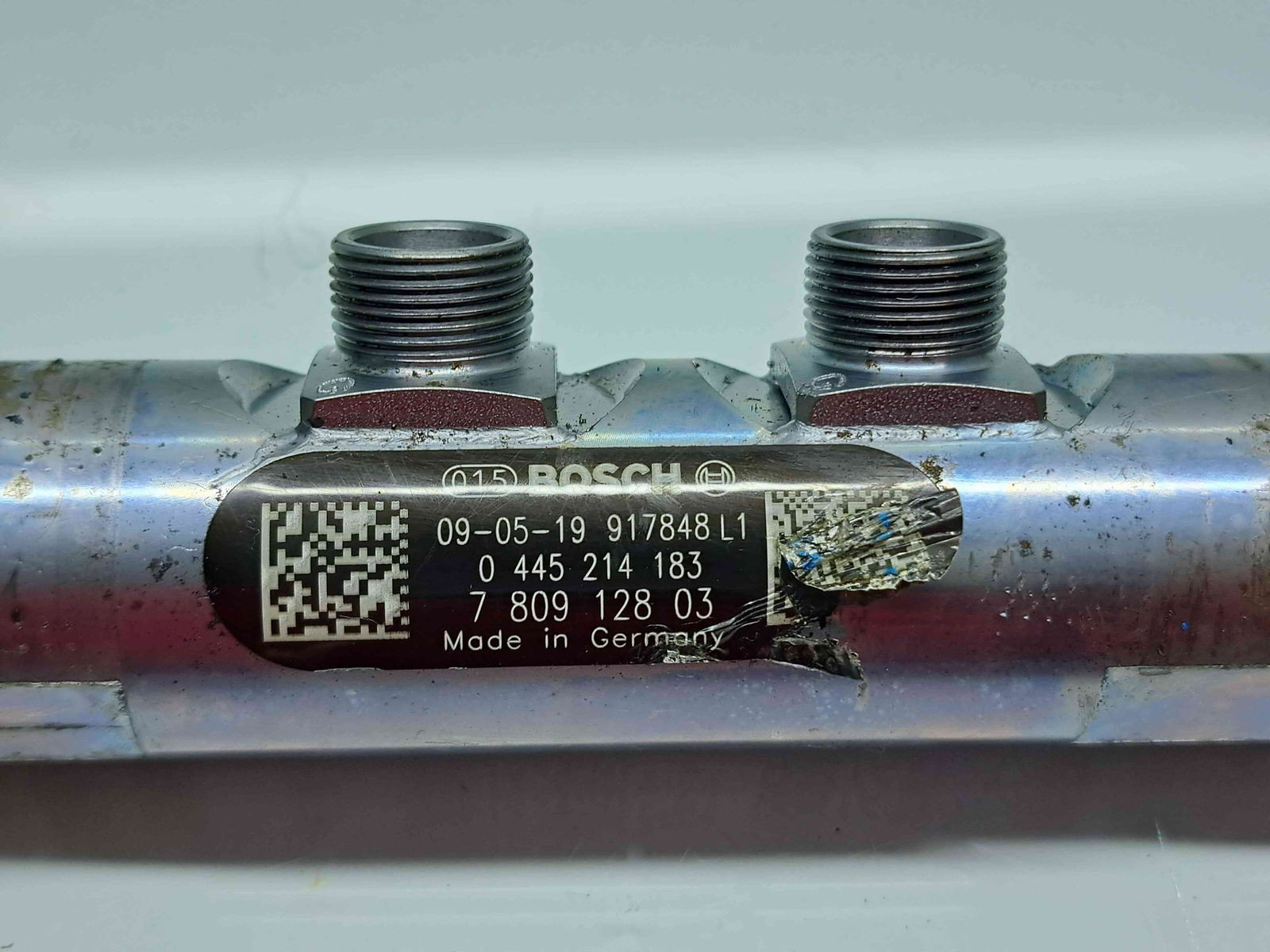 Rampa injectoare Bmw X3 (E83) [Fabr 2003-2009] 7809128-03 / 0445214183 2.0 N47D20 130KW / 177CP - imagine 2