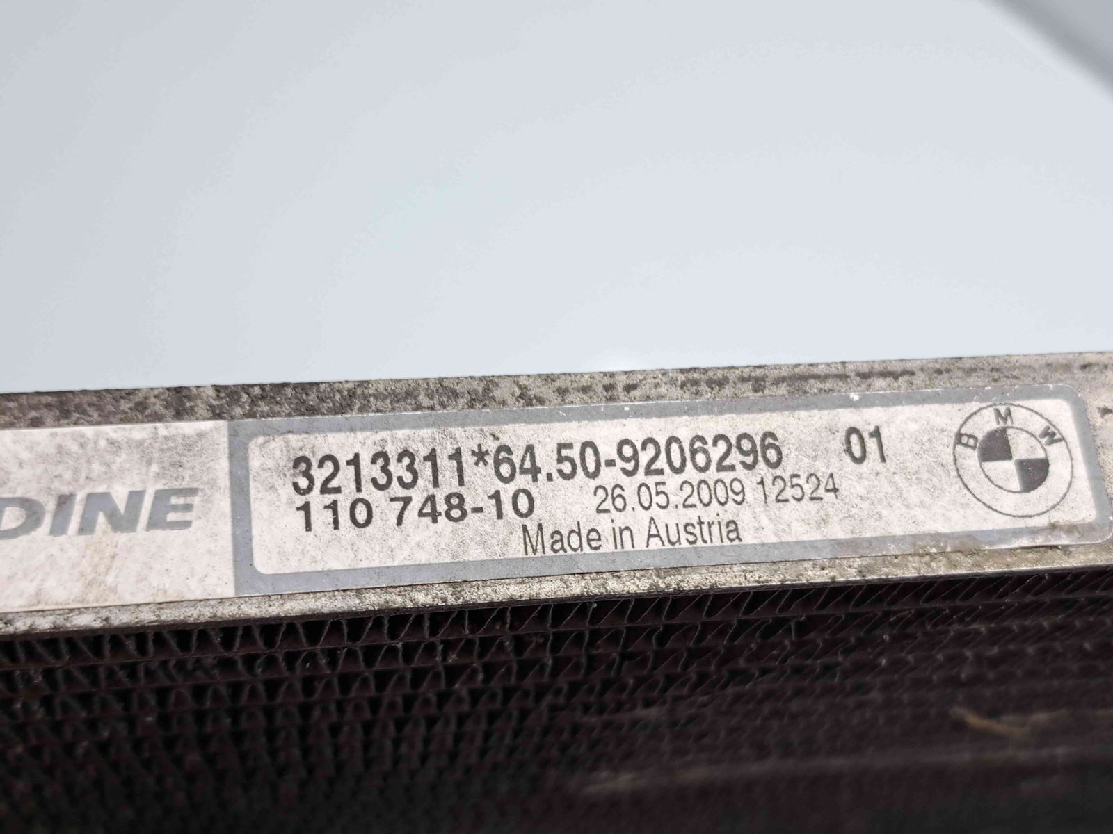 Radiator clima / AC Bmw 3 (E90) [Fabr 2005-2011] 9206296-01 2.0 N47D20 130KW / 177CP - imagine 4