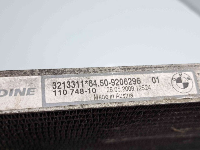 Radiator clima / AC  Bmw X1 (E84) [Fabr 2009-2015] 9206296-01 2.0 N47D20 130KW / 177CP