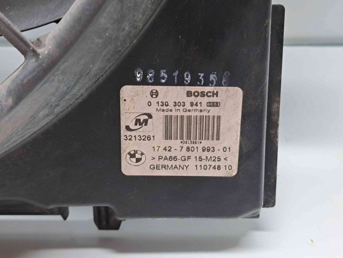 Electroventilator  Bmw X1 (E84) [Fabr 2009-2015] 7801993-01 2.0 N47D20 130KW / 177CP