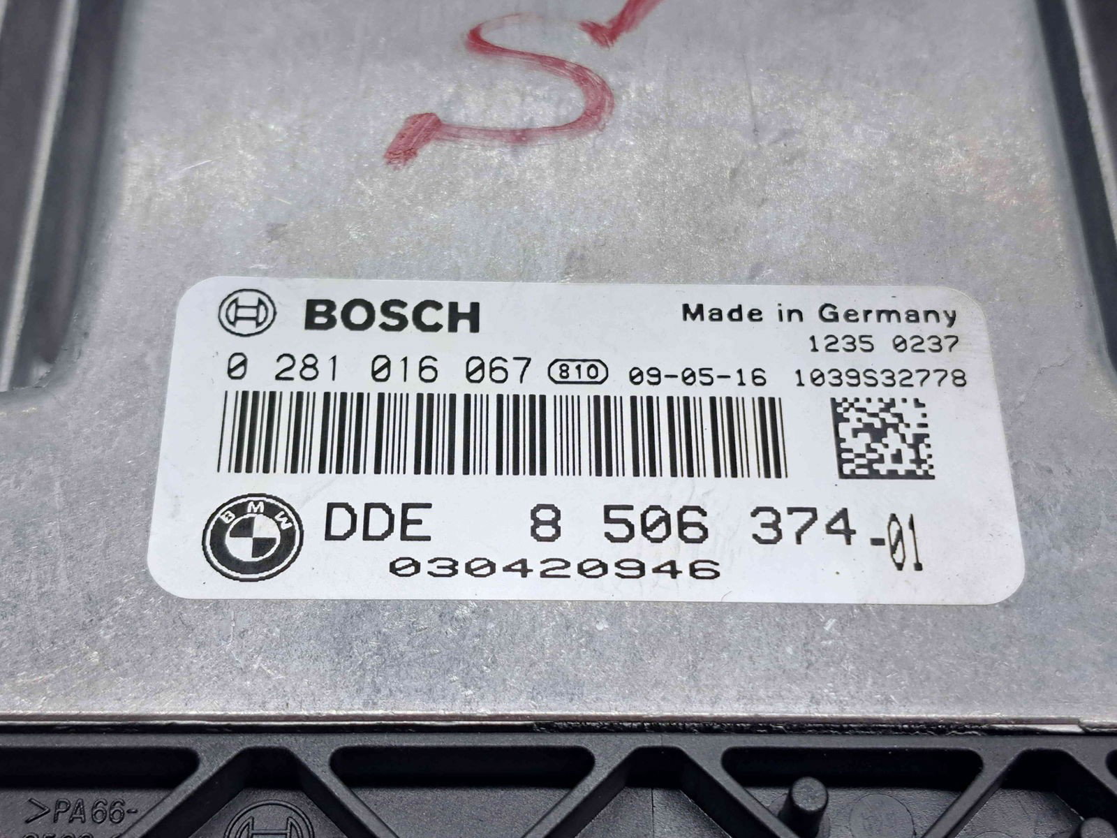 Calculator motor ECU Bmw 3 (E90) [Fabr 2005-2011] 8506374-01 2.0 N47D20 130KW / 177CP - imagine 3