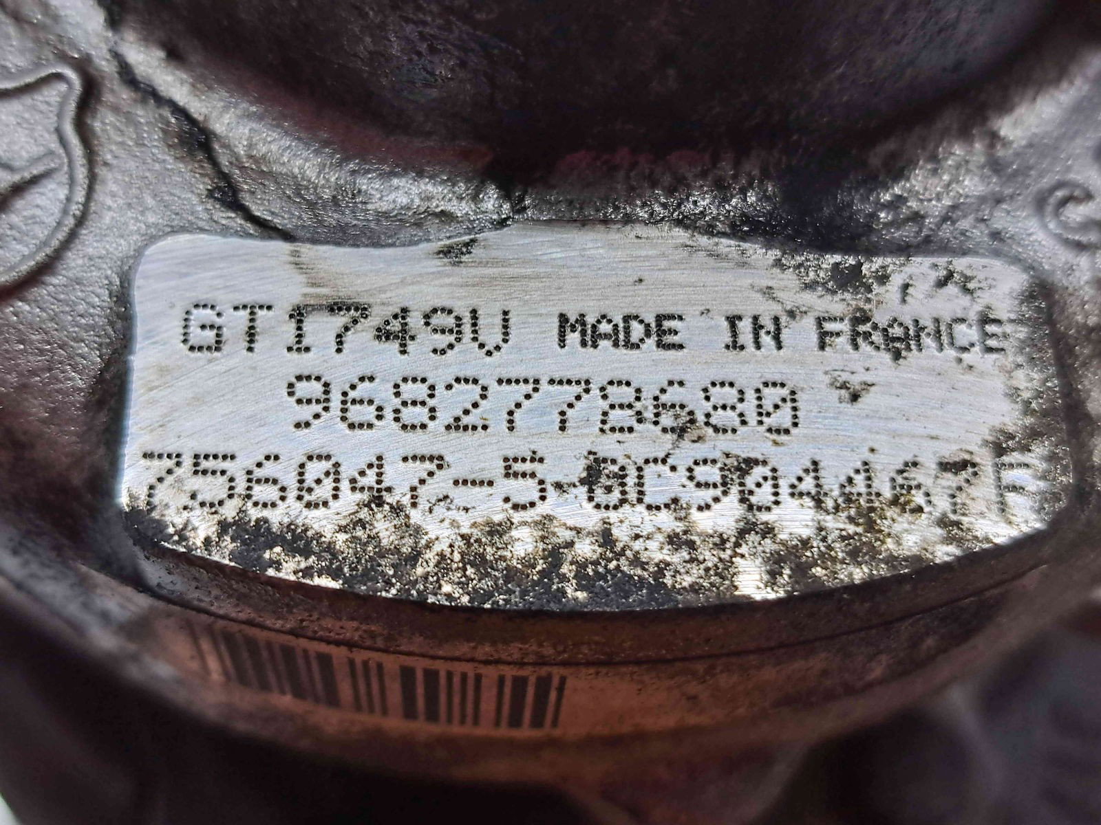 Turbina PEUGEOT 308 [Fabr 2007-2013] 9682778680 2.0 HDI RHH 120KW / 163CP - imagine 4