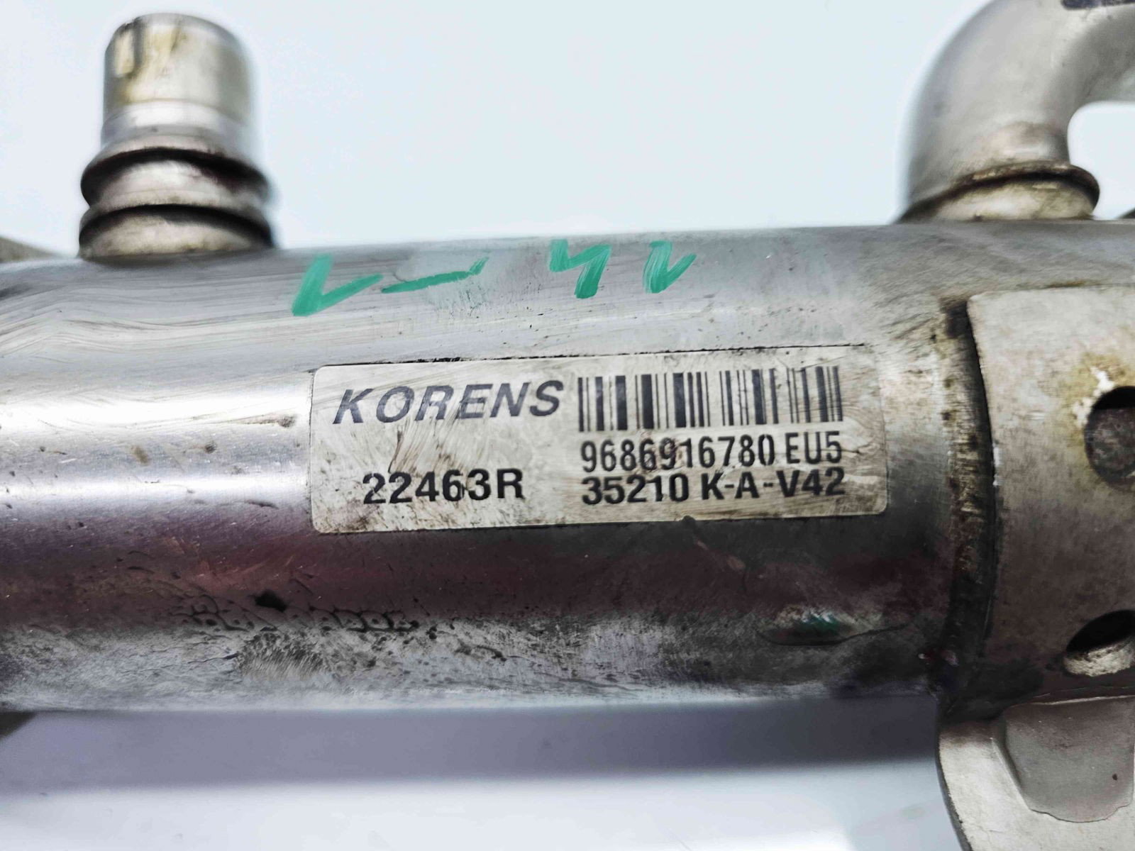 Racitor gaze PEUGEOT 407 [Fabr 2004-2010] 9686916780 2.0 HDI RHH 120KW / 163CP