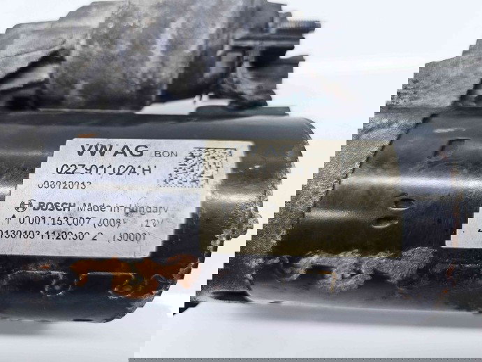  Electromotor 13 dinti  Volkswagen Golf 6 (5K1) [Fabr 2009-2013] 02Z911024H 1.2 TDI CFWA55KW / 75CP