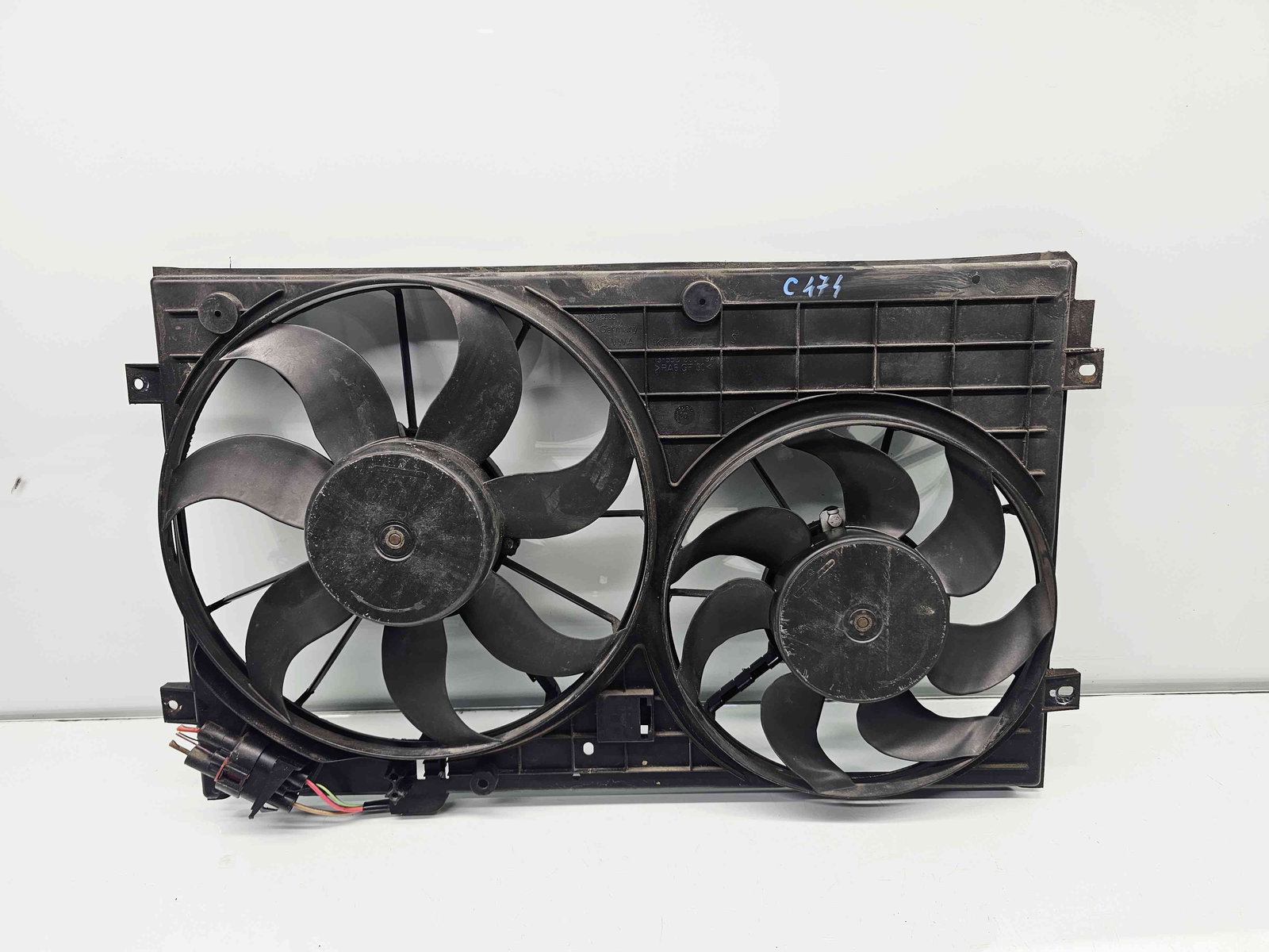 Electroventilator Volkswagen Golf 6 (5K1) [Fabr 2009-2013] 1K0121207BB 1.4 TSI CAXA 90KW / 122CP - imagine 1