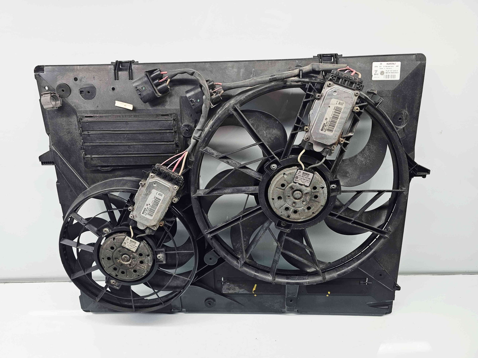 Electroventilator Audi Q7 (4LB) [Fabr 2006-2014] Facelift 7L0121207D 3.0 TDI CJGA 176KW / 240CP - imagine 3