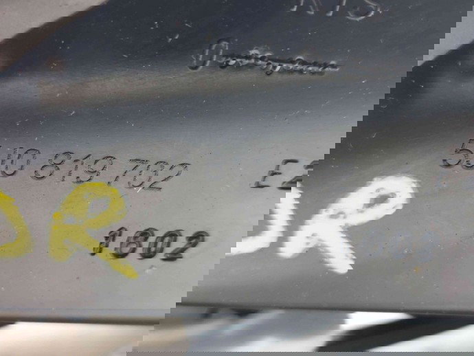  Grila aerisire dreapta Skoda Fabia 2 Combi (5J, 545) [Fabr 2007-2014] 5J0819702