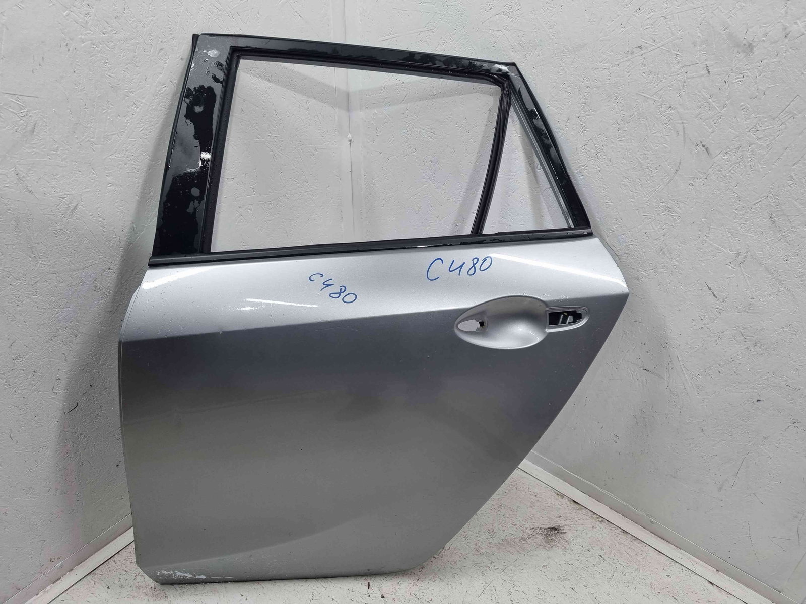 Usa stanga spate MAZDA 3 II Hatchback Facelift [Fabr 2011-2013] Silver - imagine 1