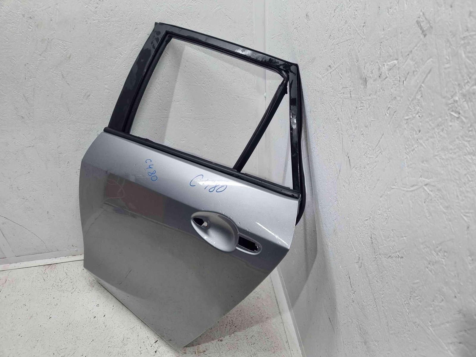 Usa stanga spate MAZDA 3 II Hatchback Facelift [Fabr 2011-2013] Silver - imagine 2