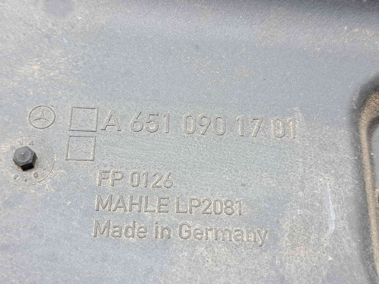 Carcasa filtru aer Mercedes CLS (C218) [Fabr 2011-2018] A6510901701 2.2 CDI 651924 125KW / 170CP - imagine 2