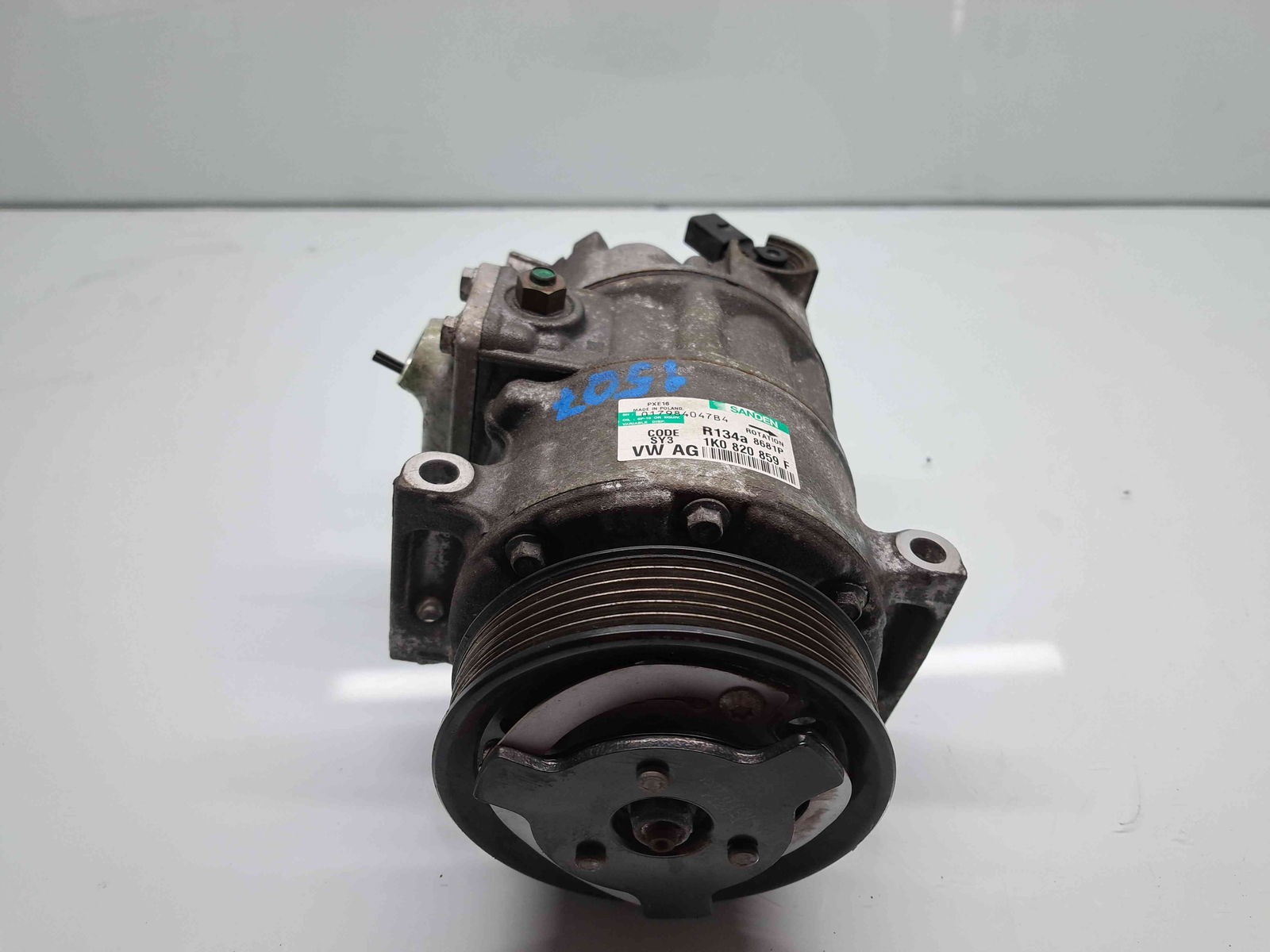 Compresor clima AUDI A3 (8P1) [Fabr 2003-2012] 1K0820859F 1.9 TDI BLS 77KW / 105CP - imagine 5