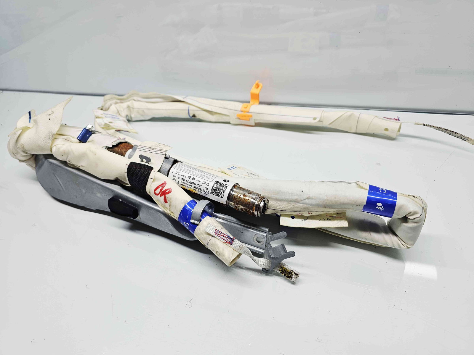 Airbag cortina dreapta Volkswagen Tiguan (5N) [Fabr 2007-2016] 5N0880742D - imagine 3