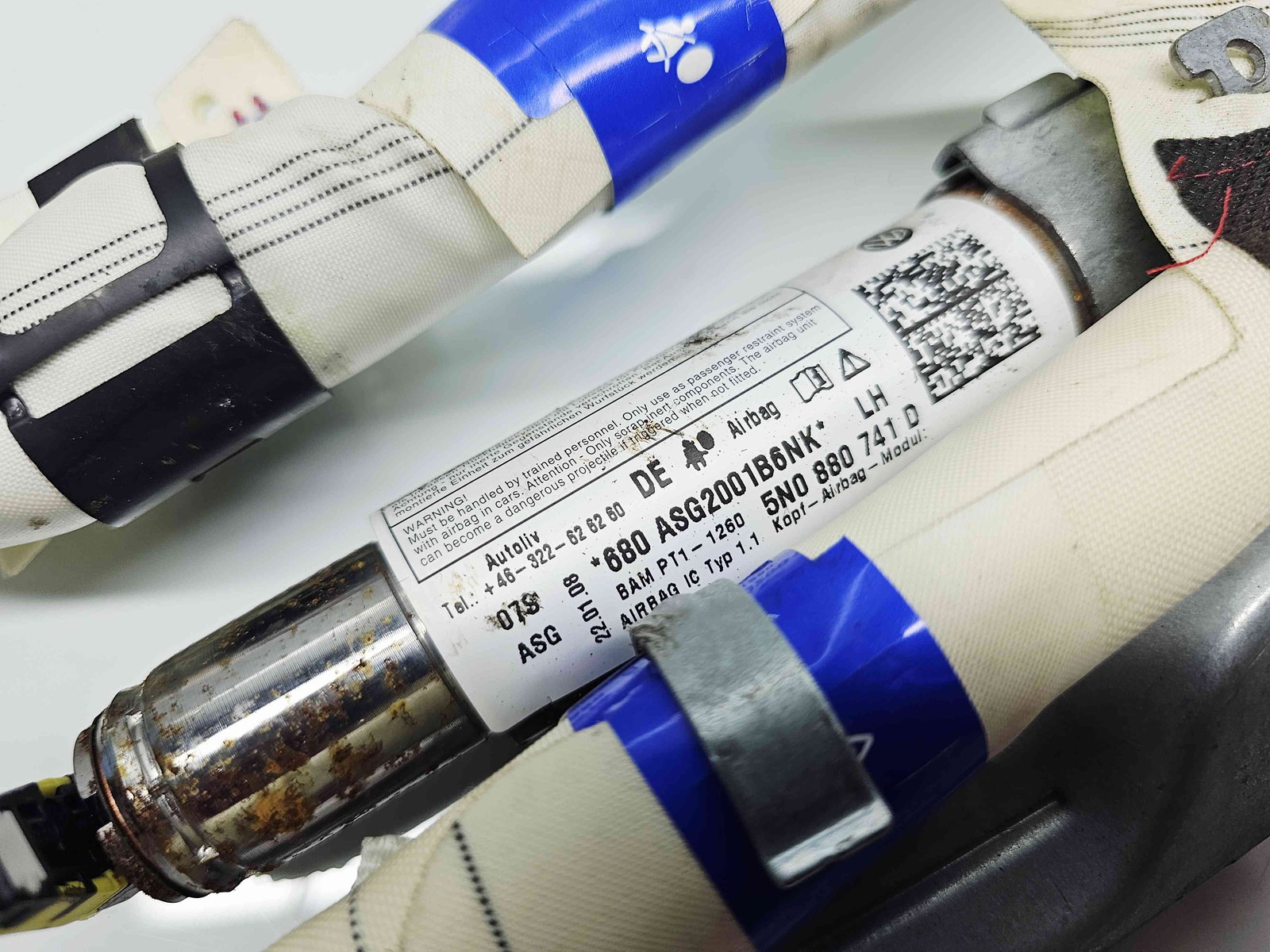 Airbag cortina stanga Volkswagen Tiguan (5N) [Fabr 2007-2016] 5N0880741D - imagine 3