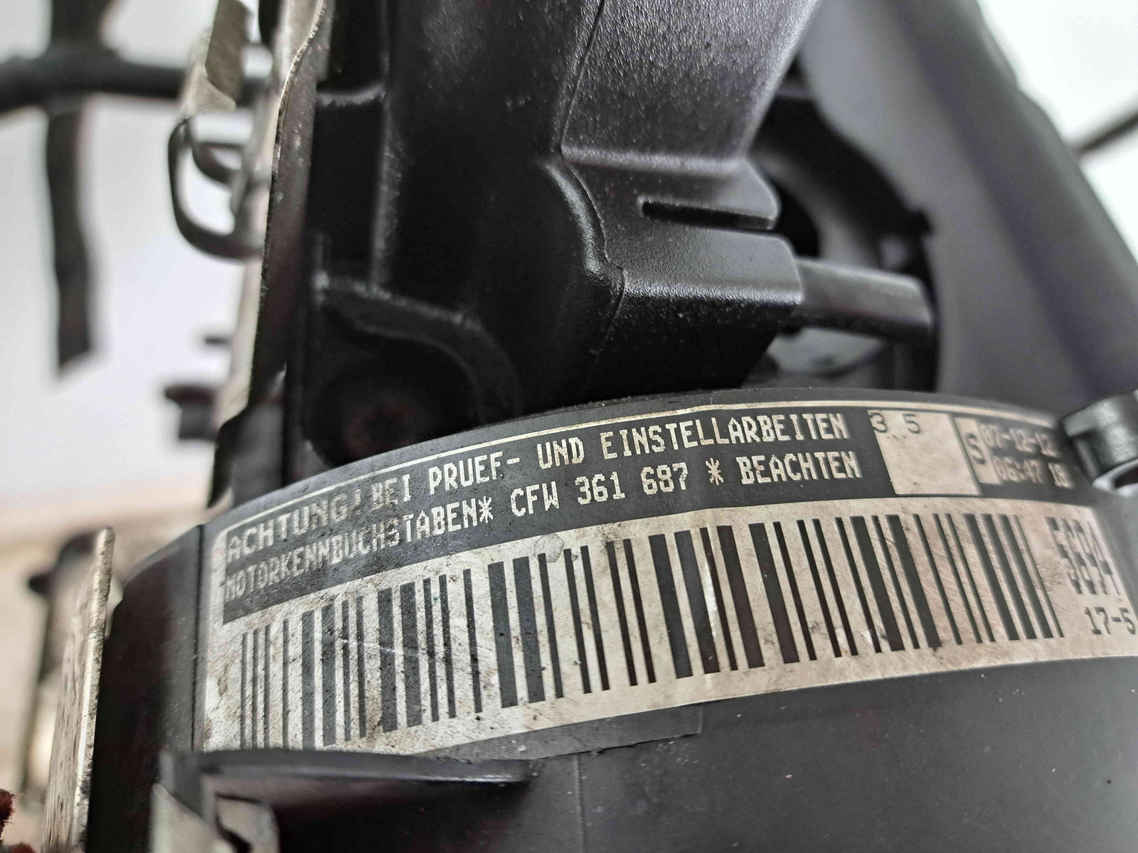 Motor complet ambielat Skoda Fabia 2 (5J, 542) [Fabr 2007-2014] CFWA 1.2 TDI CFWA 55KW / 75CP - imagine 6