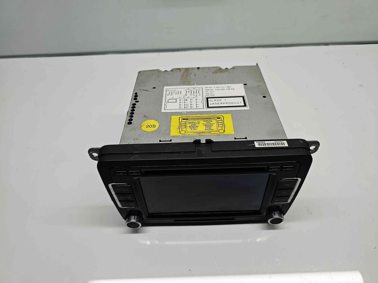 Radio CD cu navigatie Volkswagen Tiguan (5N) [Fabr 2007-2016] 1K0035195AA - imagine 1