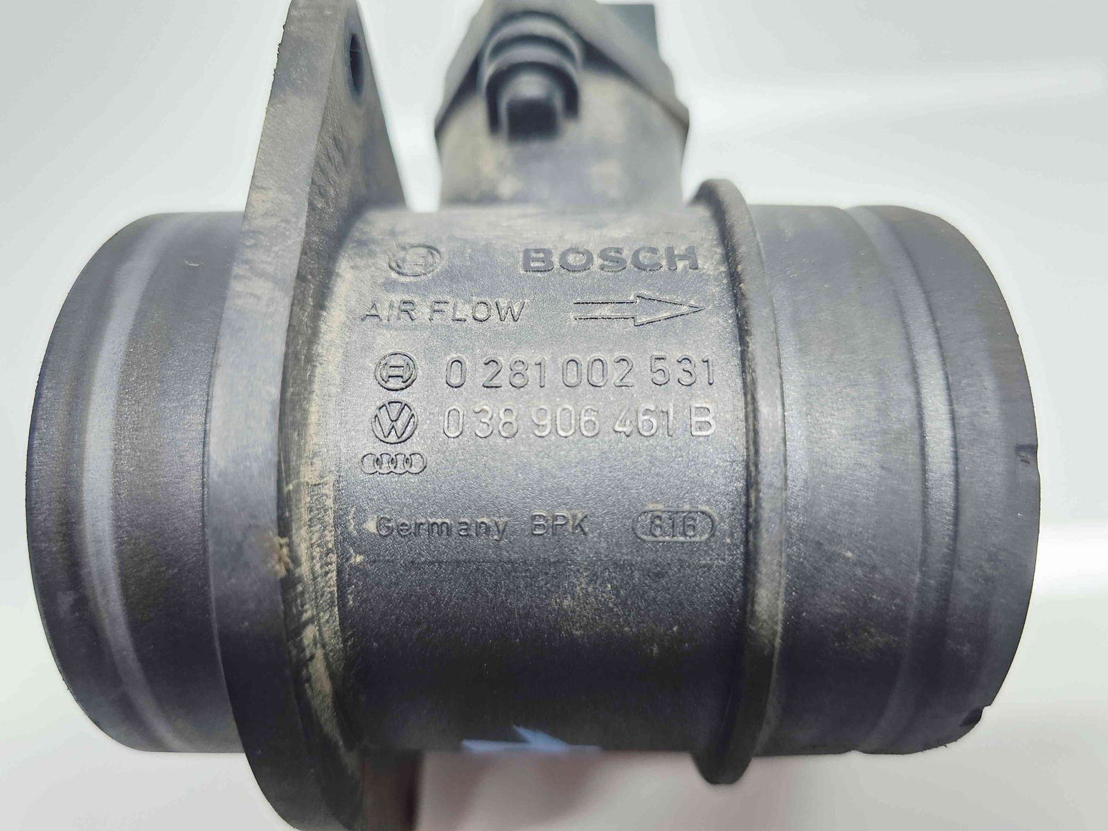 Debitmetru aer Skoda Fabia 2 (5J, 542) [Fabr 2007-2014] 038906461B 1.9 TDI BLS 77KW / 105CP - imagine 6