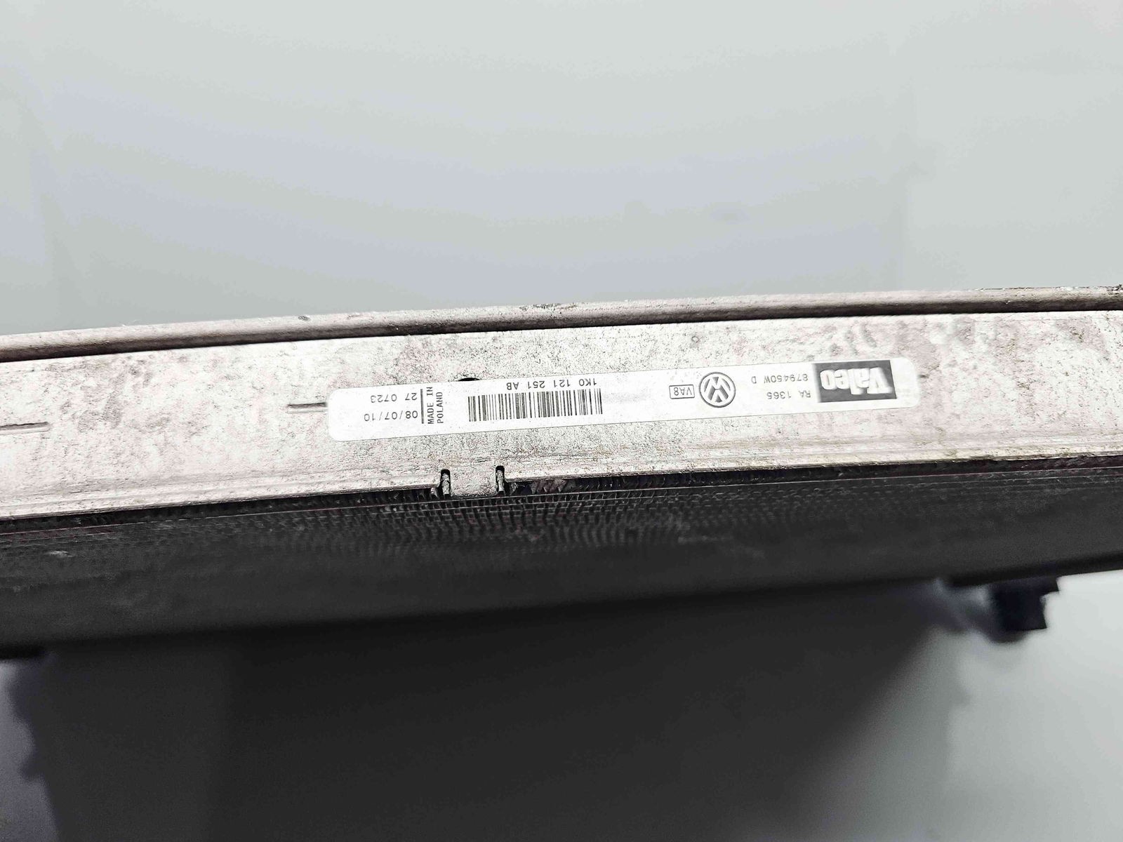 Radiator apa Volkswagen Passat B6 (3C2) [Fabr 2005-2010] 1K0121251AB 2.0 TDI CFGB 125KW / 170CP - imagine 3