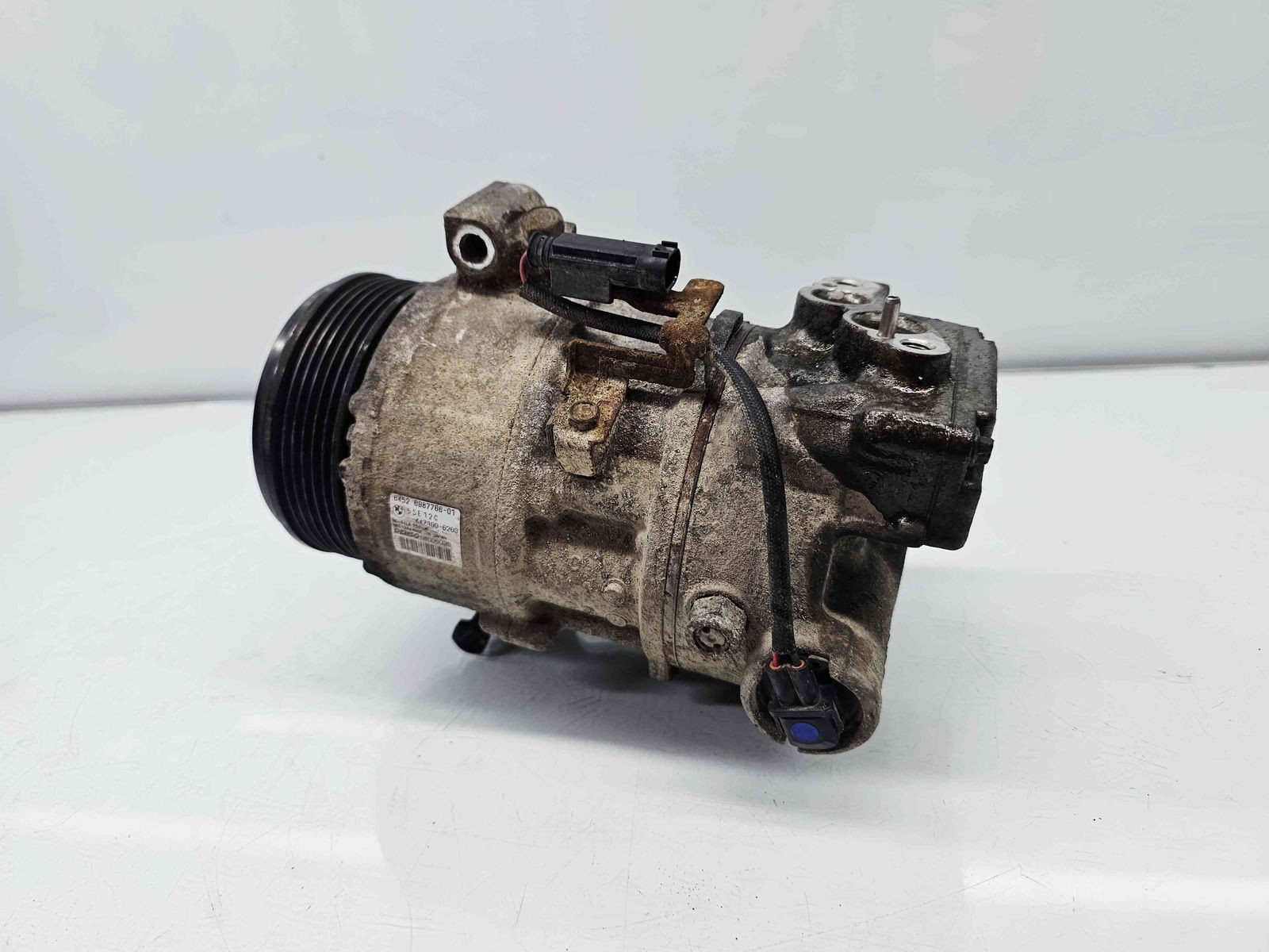 Compresor clima Bmw X1 (E84) [Fabr 2009-2015] 6987766 2.0 M47D20 90KW / 122CP - imagine 2