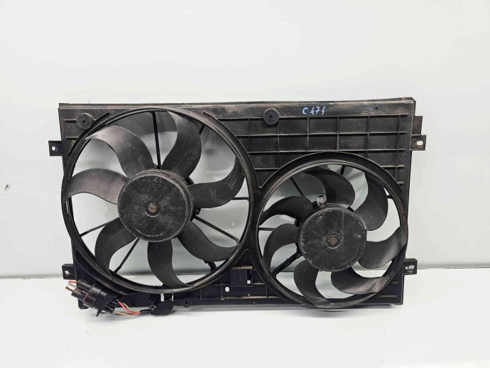 Electroventilator  AUDI A3 (8P1) [Fabr 2003-2012] 1K0121207BB 1.4 TSI CAXA 90KW / 122CP