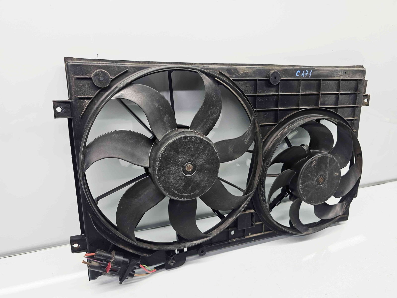 Electroventilator AUDI A3 (8P1) [Fabr 2003-2012] 1K0121207BB 1.4 TSI CAXA 90KW / 122CP - imagine 4