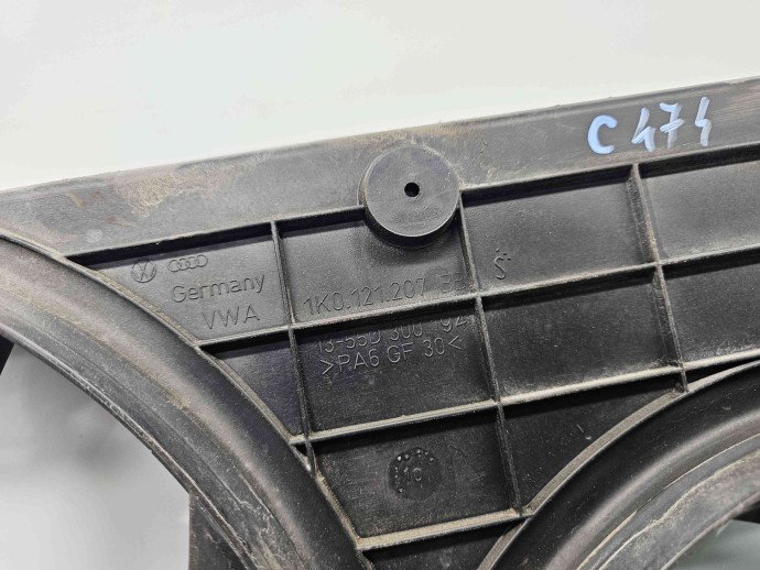Electroventilator  AUDI A3 (8P1) [Fabr 2003-2012] 1K0121207BB 1.4 TSI CAXA 90KW / 122CP
