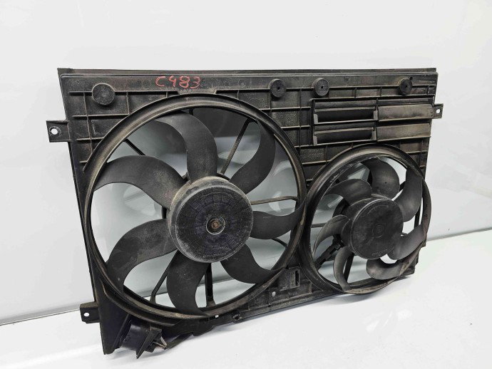 Electroventilator Volkswagen Caddy 3 (2KA, 2KH) [Fabr 2004-2009] 1K0121207AT 2.0 TDI CBAB 103KW / 140CP